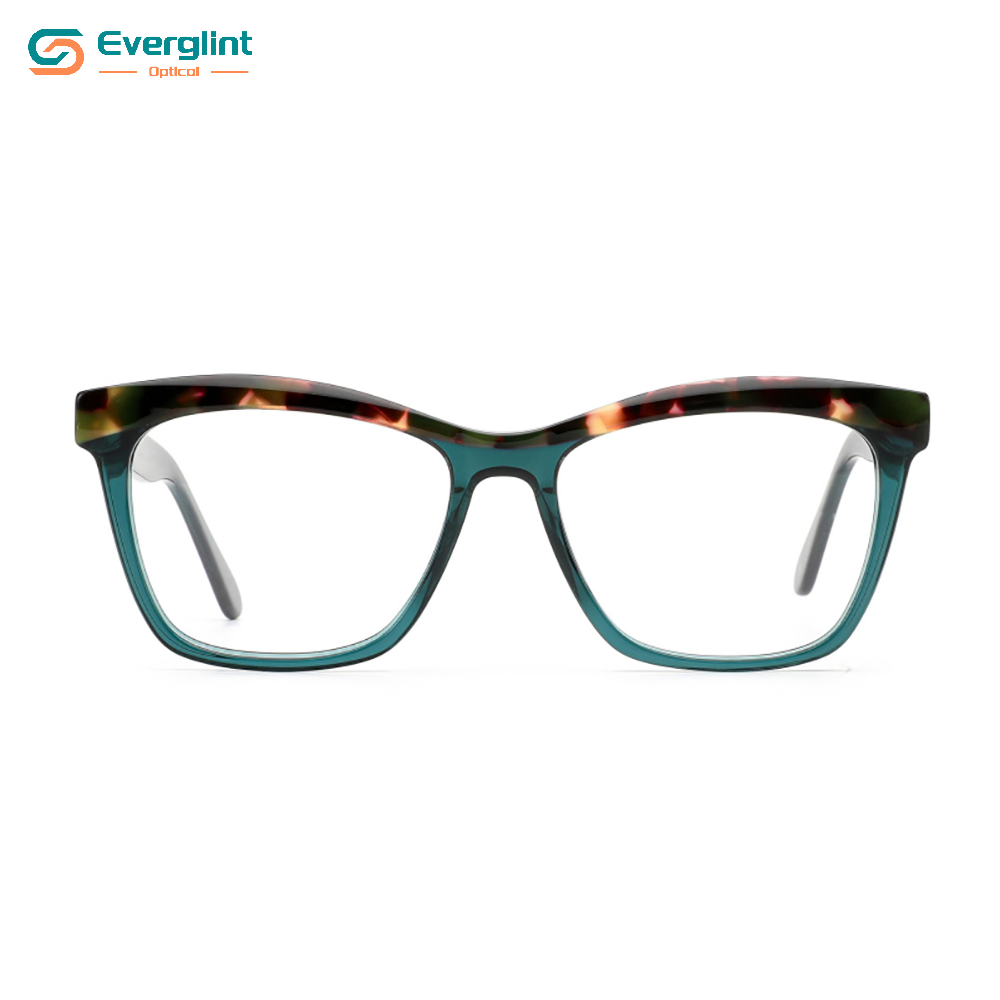 Chic Exquisite Lamination Acetate Female Optical EGA15027  