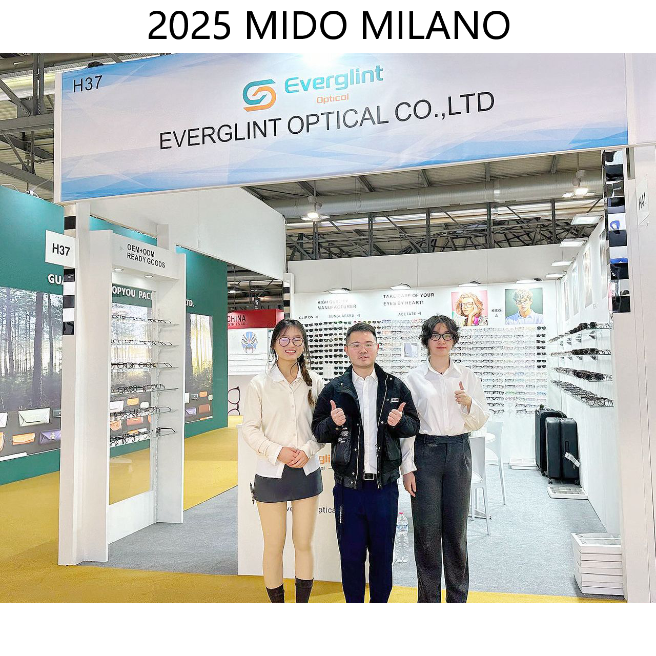 THANK YOU FOR ALL YOUR VISITING OUR BOOTH IN MIDO 2025