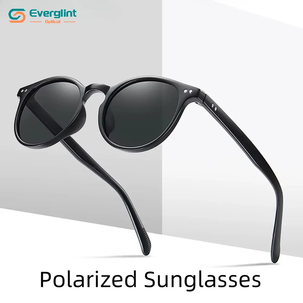 EG44 Fashion Prescription Polarized Eyeglasses Woman's Sunglasses Ultra Light Retro Sunglass Man Opt