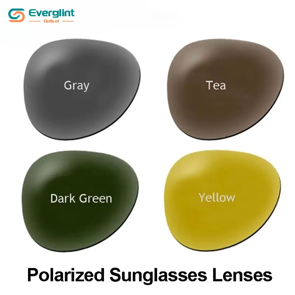 1.56 1.61 1.67 Polarized Prescription Aspheric Lens Made of CR-39 Resin Myopia Sunglasses Lenses Pol