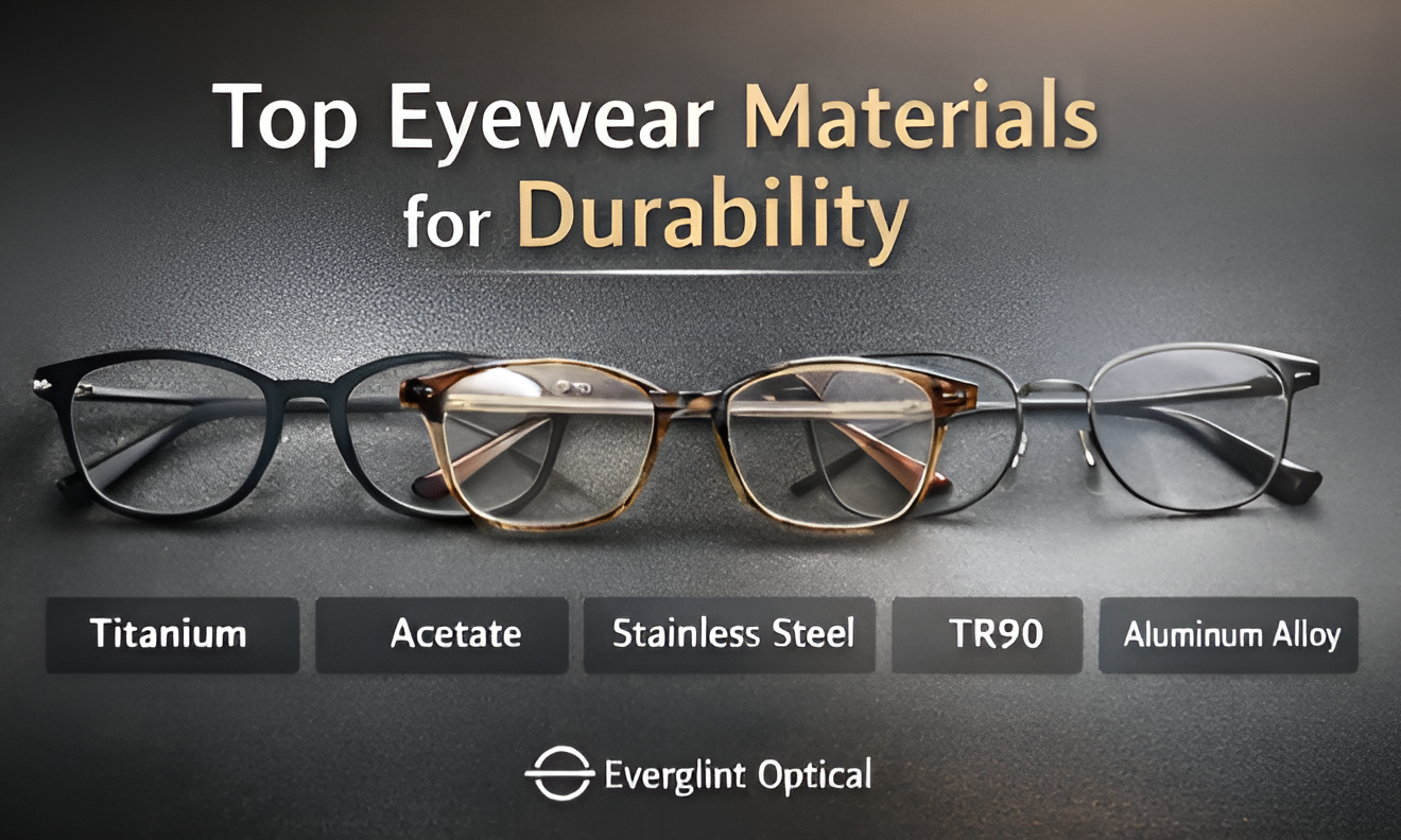 Top 5 Eyewear Materials for Durability | Optical Frame Manufacturing Guide