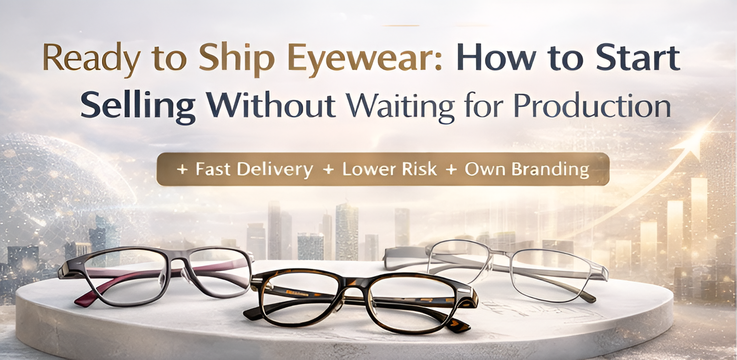 Ready to Ship Eyewear Supplier: Start Selling Without Waiting for Production
